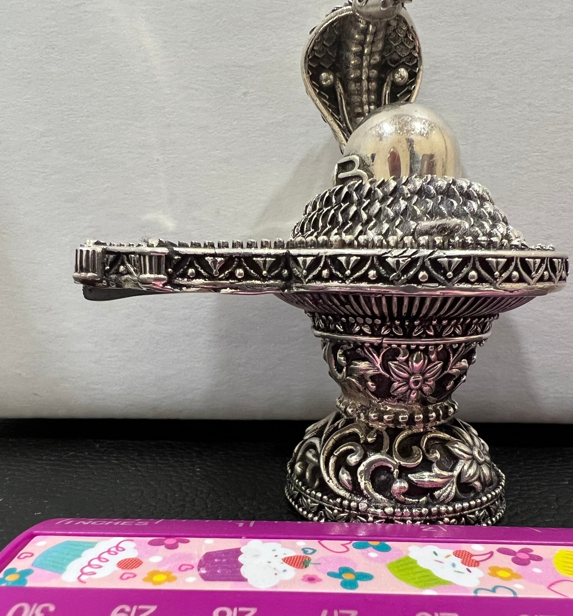 Pure Silver Shiva Lingam 167.19 grams