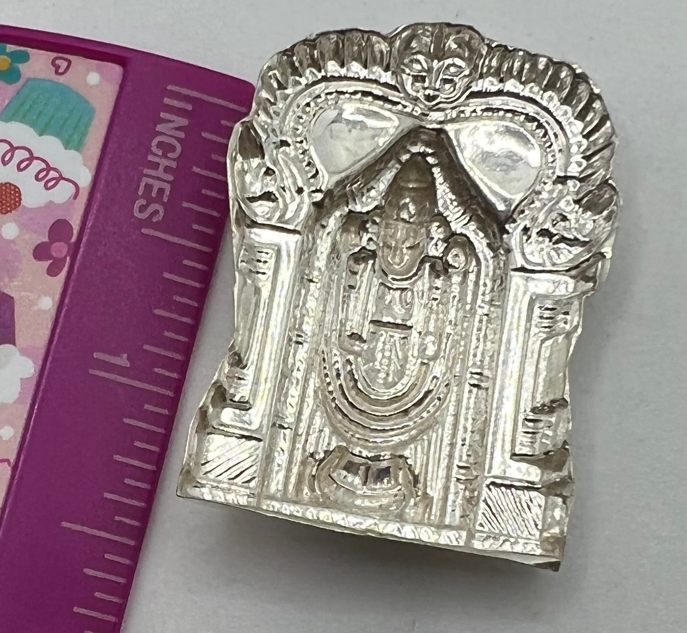Pure Silver Venkateshwara Swamy 5 grams