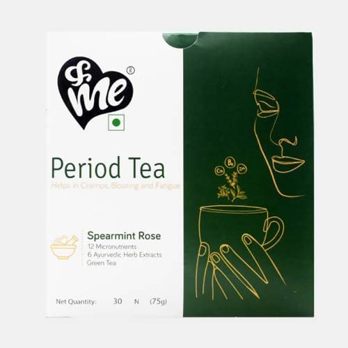 andMe Period Tea Spearmint Rose Tea