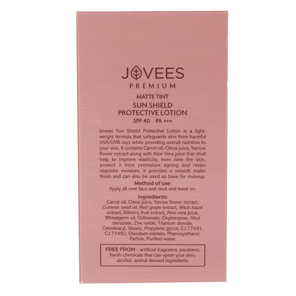 Jovees Herbal Premium Sun Shield Protective Lotion SPF 40
