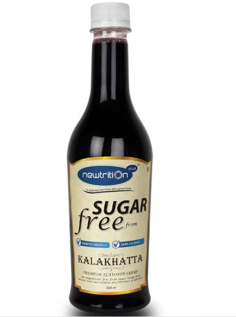 Newtrition Plus Sugar Free Kalakhatta Syrup - PUSHMYCART