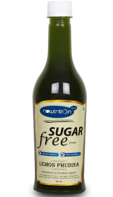 Newtrition Plus Sugar Free Lemon Phudina Syrup - PUSHMYCART