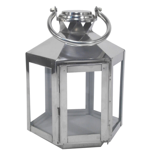 S.Steel/Glass Lantern