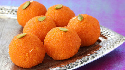 Sri Krishna Motichoor Laddu 500gms - PUSHMYCART