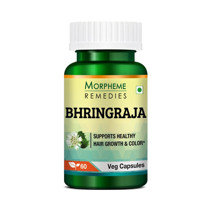 Morpheme Bhringraja Capsule bottle of 60 capsules 78g
