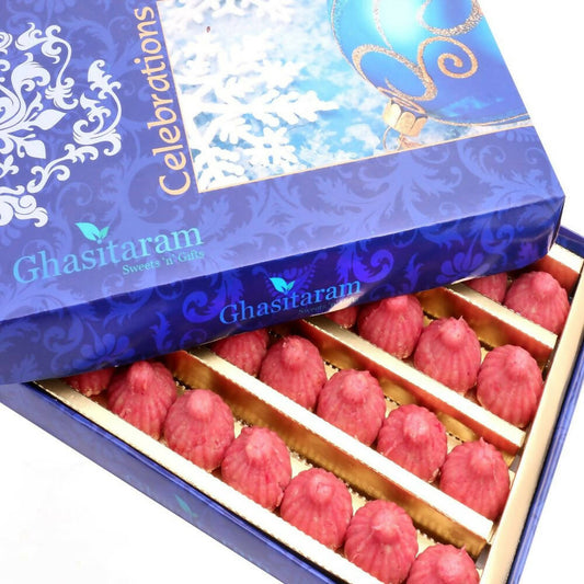 Ghasitaram Litchi Kaju Modaks