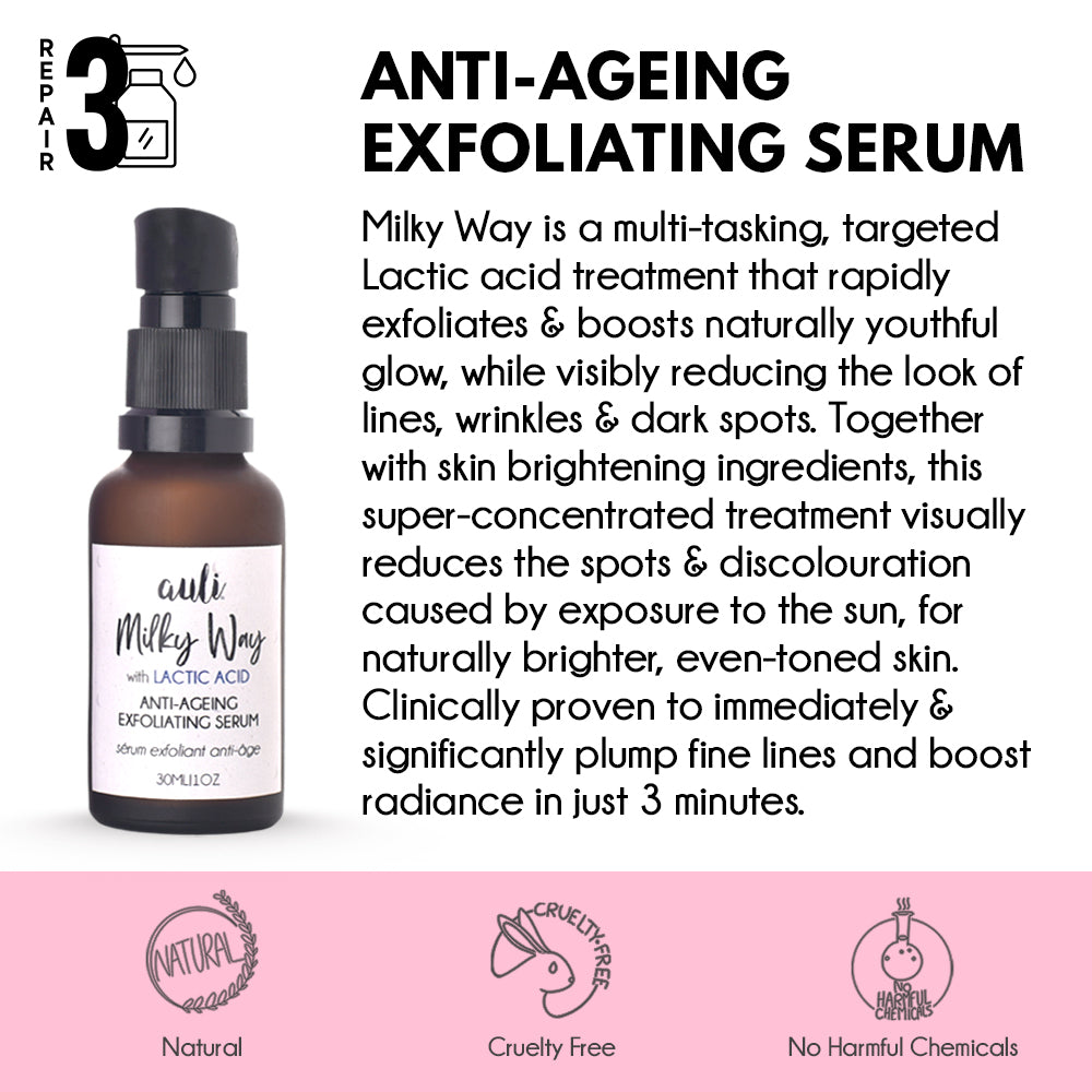 Milky Way - Anti-Ageing Exfoliating Serum (Lactic Acid)-30ml