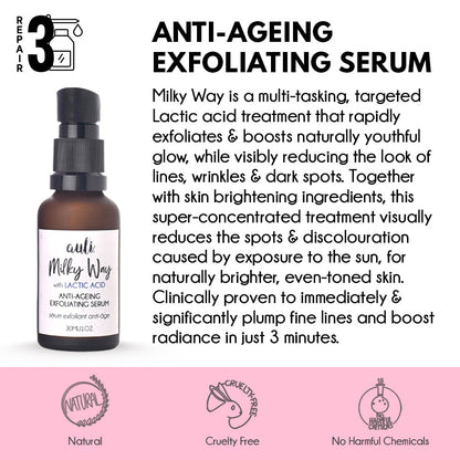 Milky Way - Anti-Ageing Exfoliating Serum (Lactic Acid)-30ml
