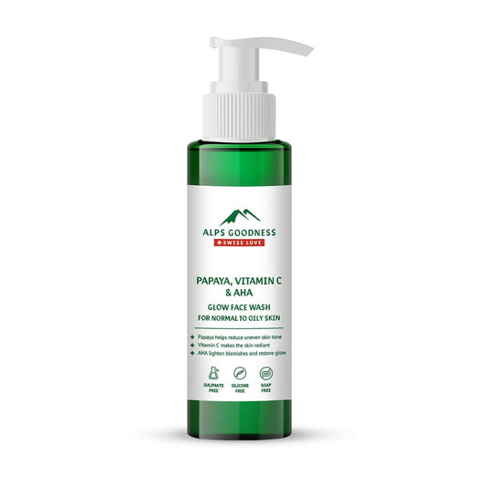 Alps Goodness Papaya Vitamin C and AHA Glow Face Wash