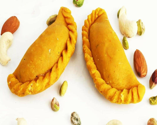 Ghasitaram Sugarfree Mawa Kesar Gujiya