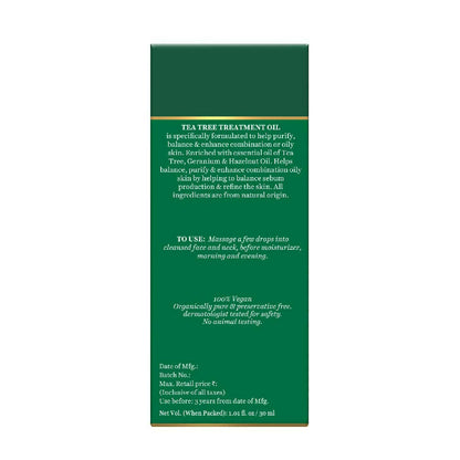 Biotique Tea Tree Treatment Face Oil 30ml