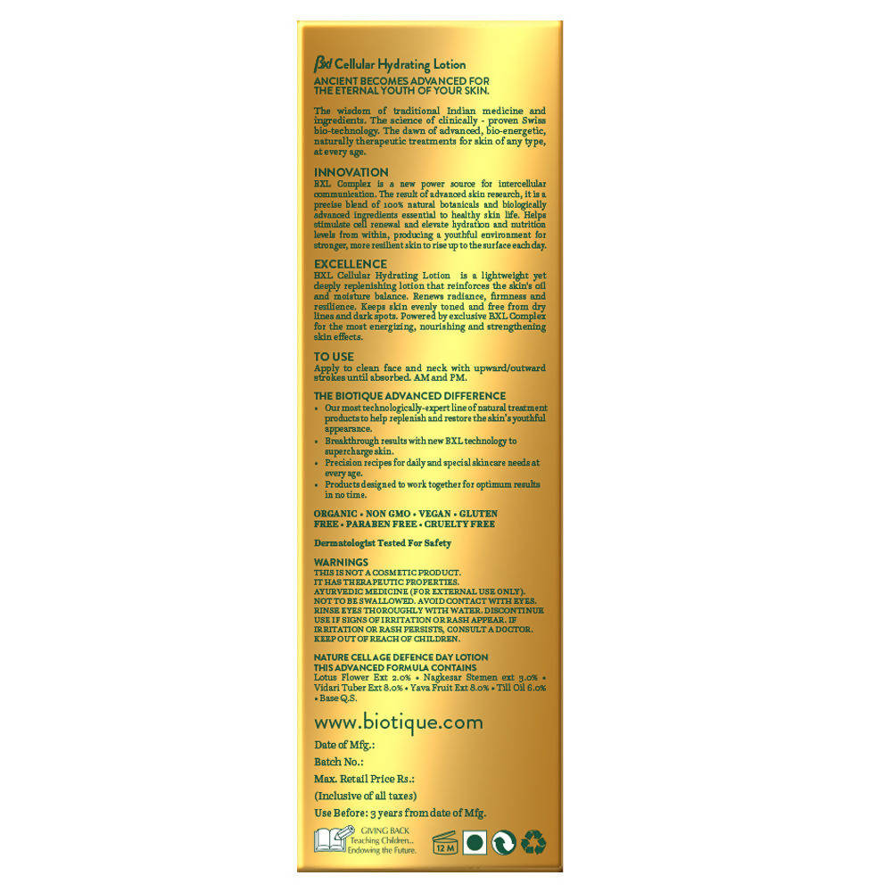 Biotique BXL Cellular Replenish - Hydrating Lotion 200g