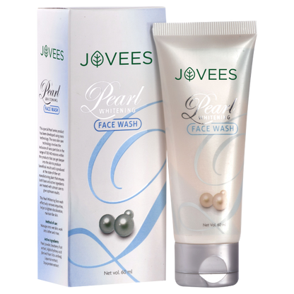 Jovees Herbal Pearl Whitening Face Wash | For Brightening Glowing Skin 