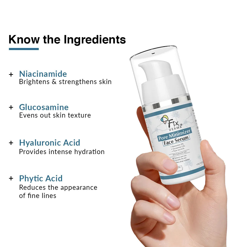 Fixderma Skincare Pore Minimizer Face Serum 