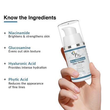Fixderma Skincare Pore Minimizer Face Serum 