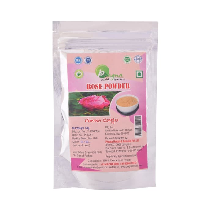 Pragna Rose Powder 50 gm