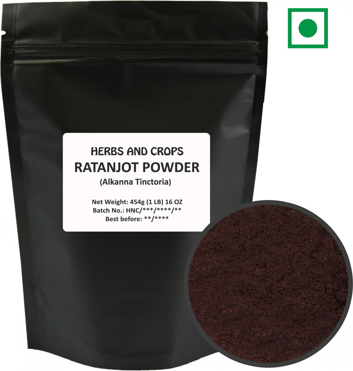 Herbs And Corps Ratanjot Powder 454g