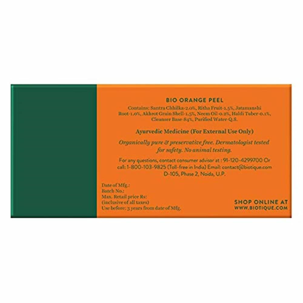 Biotique Orange Peel Revitalizing Body Soap 150g