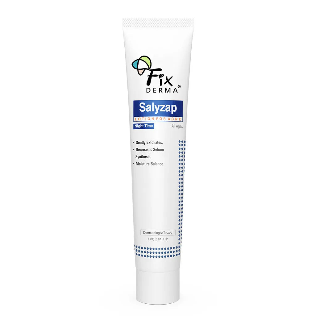 Fixderma Skincare Salyzap Night | Time Lotion For Acne Prone Skin