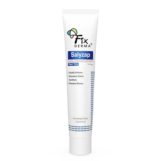 Fixderma Skincare Salyzap Night | Time Lotion For Acne Prone Skin
