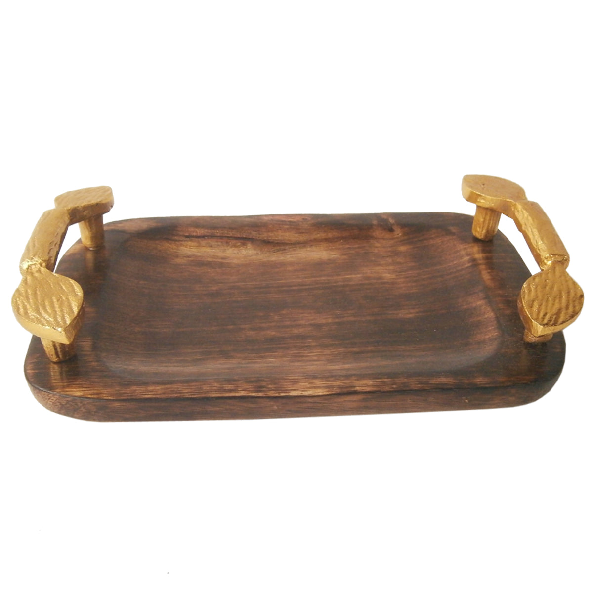 Wooden Tray With Designer Handle