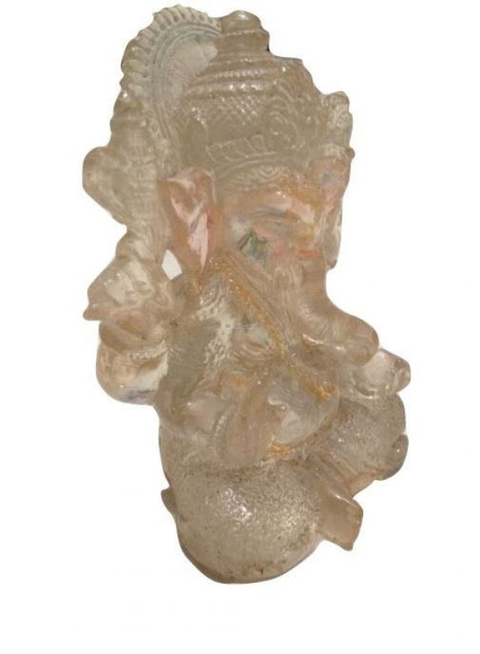 Ganesh Statue Made Up Of Polycluster Material - PUSHMYCART