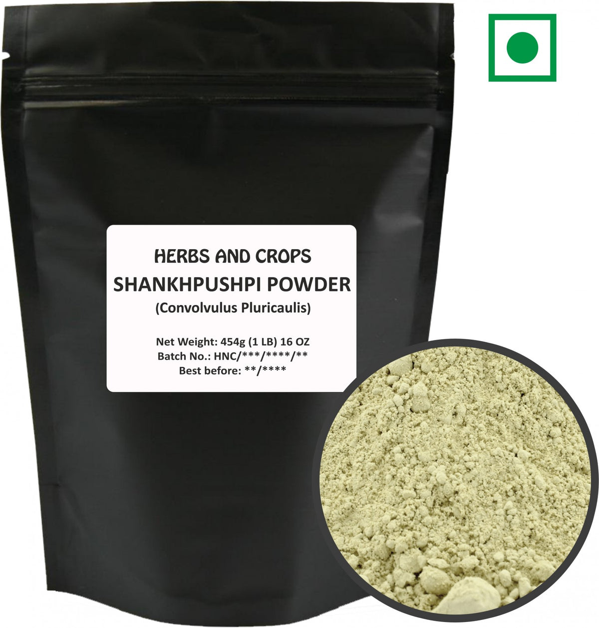 Herbs And Corps Shankhpushpi Powder 454g