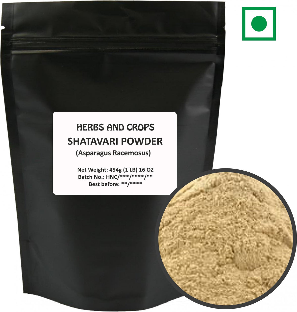 Herbs And Corps Shatavari Powder 454g