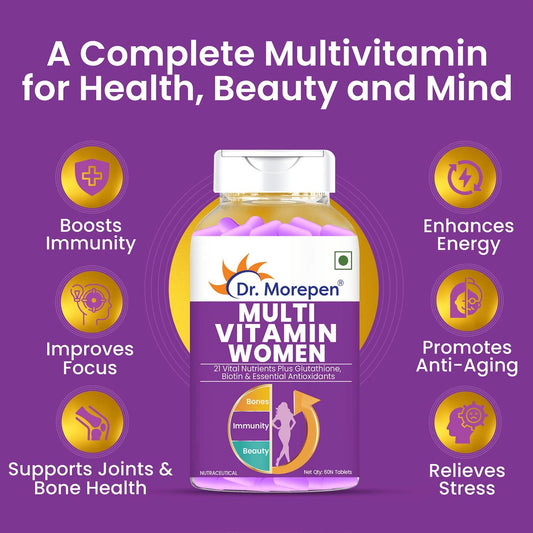 Dr. Morepen Multivitamin Men Tablets and Multivitamin Women Tablets Combo - PUSHMYCART
