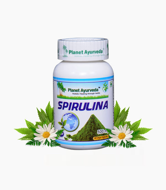 Planet Ayurveda Spirulina Capsule  
