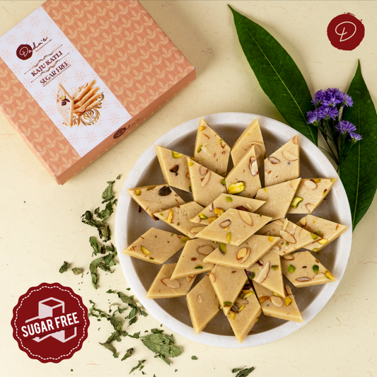 Dadus Sugar Free Kaju Katli 500g - PUSHMYCART