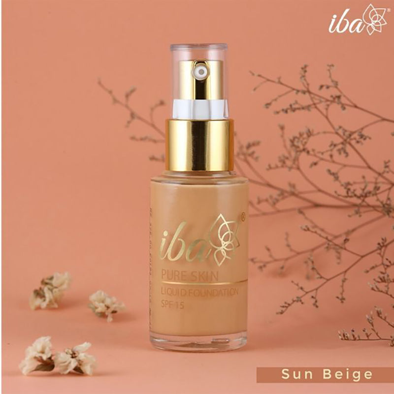 Iba Perfect Base Primer + Foundation + Compact Combo (Sun Beige)