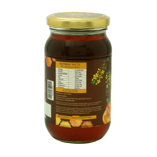 Gavyamart Mustard Honey Raw and Unprocessed