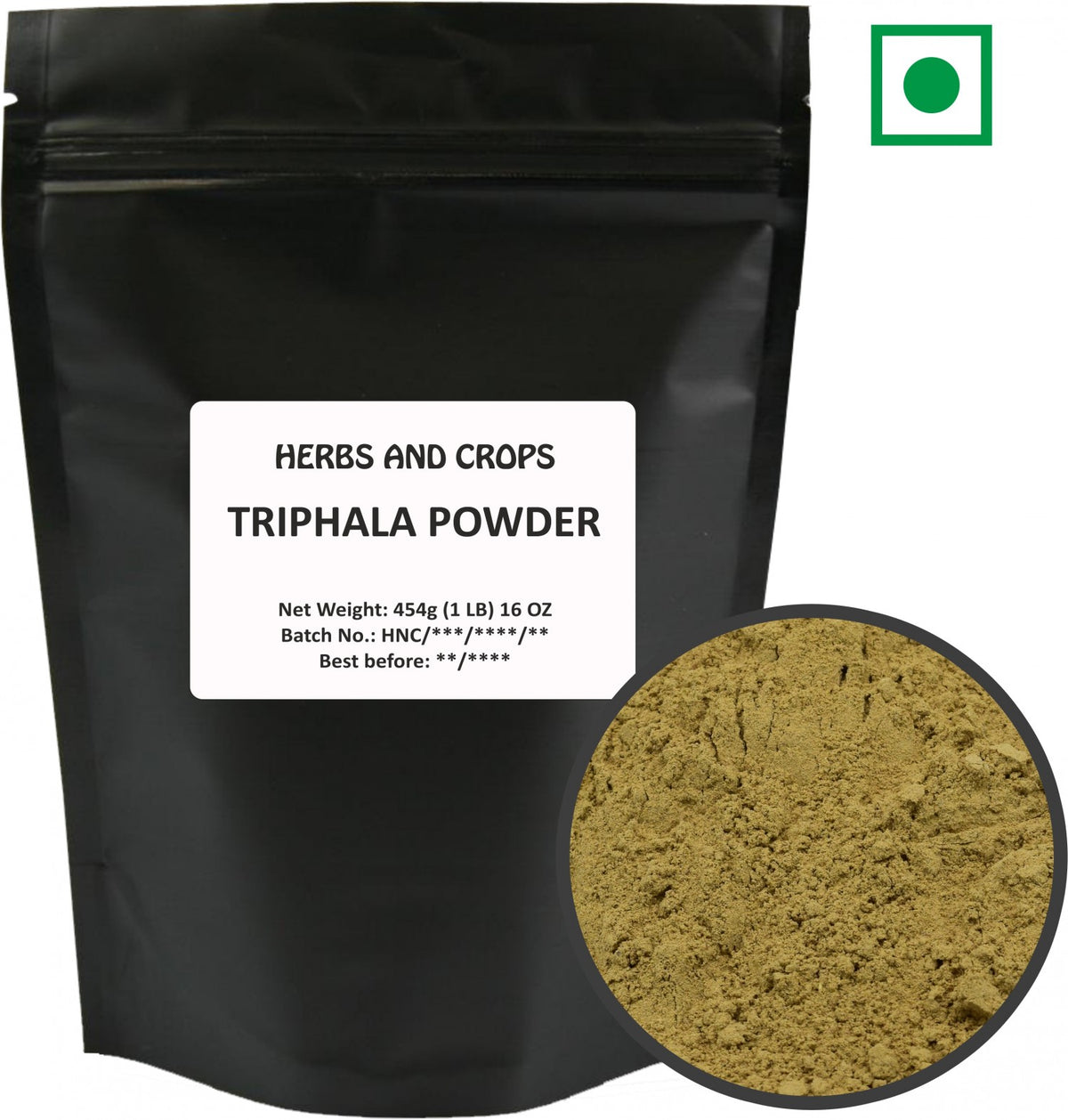 Herbs And Corps Triphala Powder 454g
