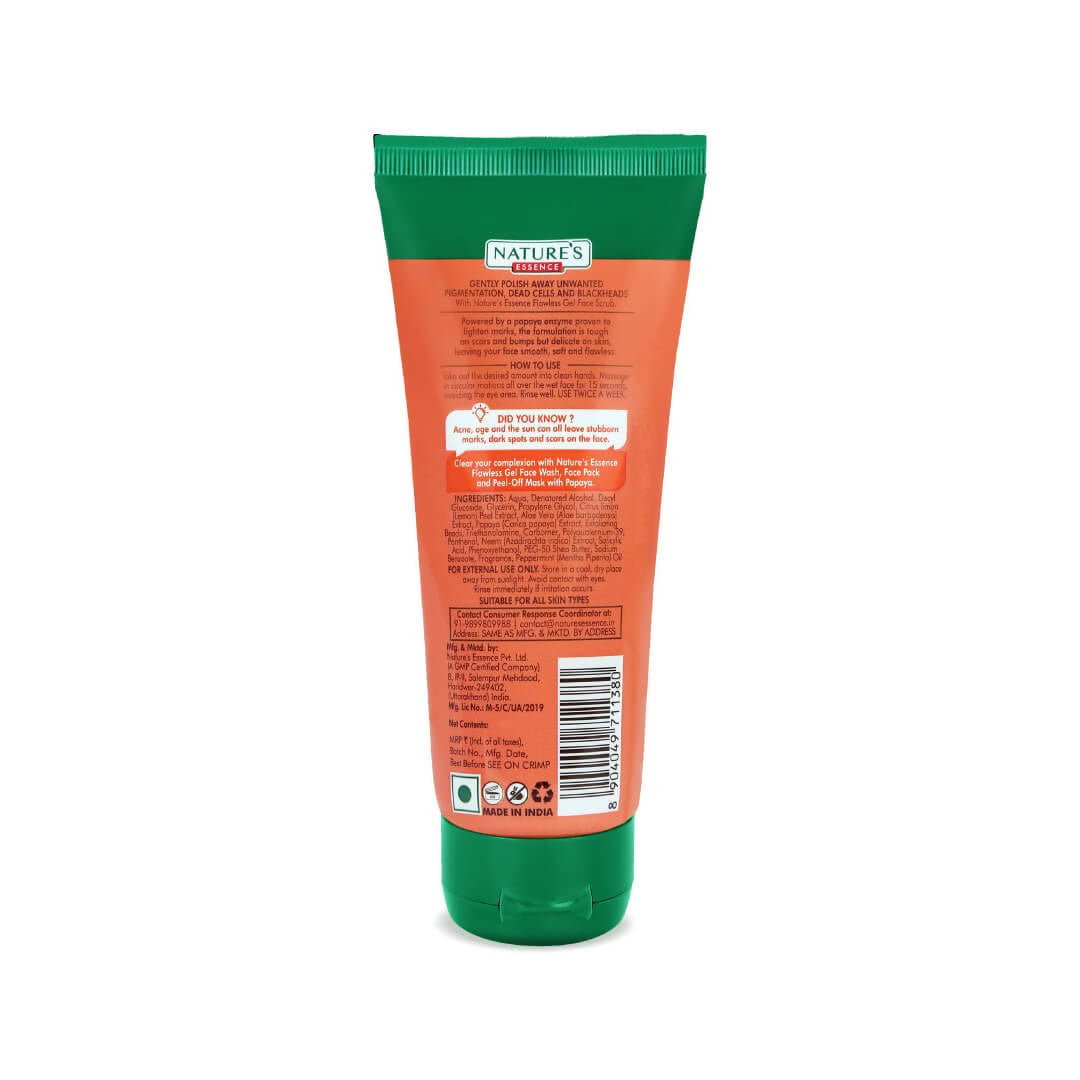 Nature's Essence Flawless Papaya Face Scrub - PUSHMYCART