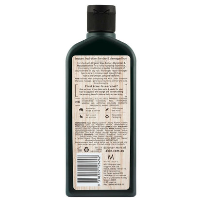 Akin Macadamia and Wheat Protein Moisture Rich Conditioner - PUSHMYCART