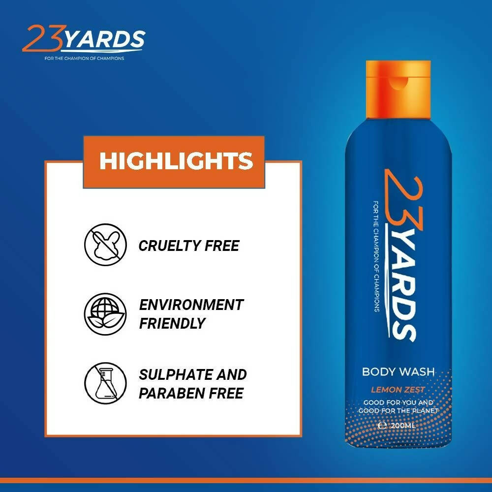 23 Yards Men Body Wash 