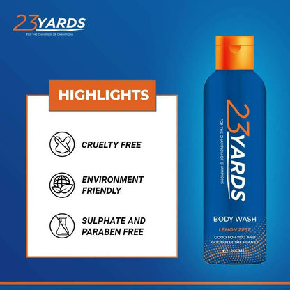 23 Yards Men Body Wash 