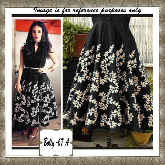 Black, and White Dress - PUSHMYCART