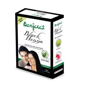 Banjara's Black Henna - Enriched With Aloe Vera - PUSHMYCART