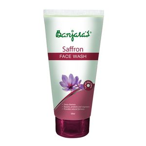 Banjara's Face Wash - Saffron - PUSHMYCART