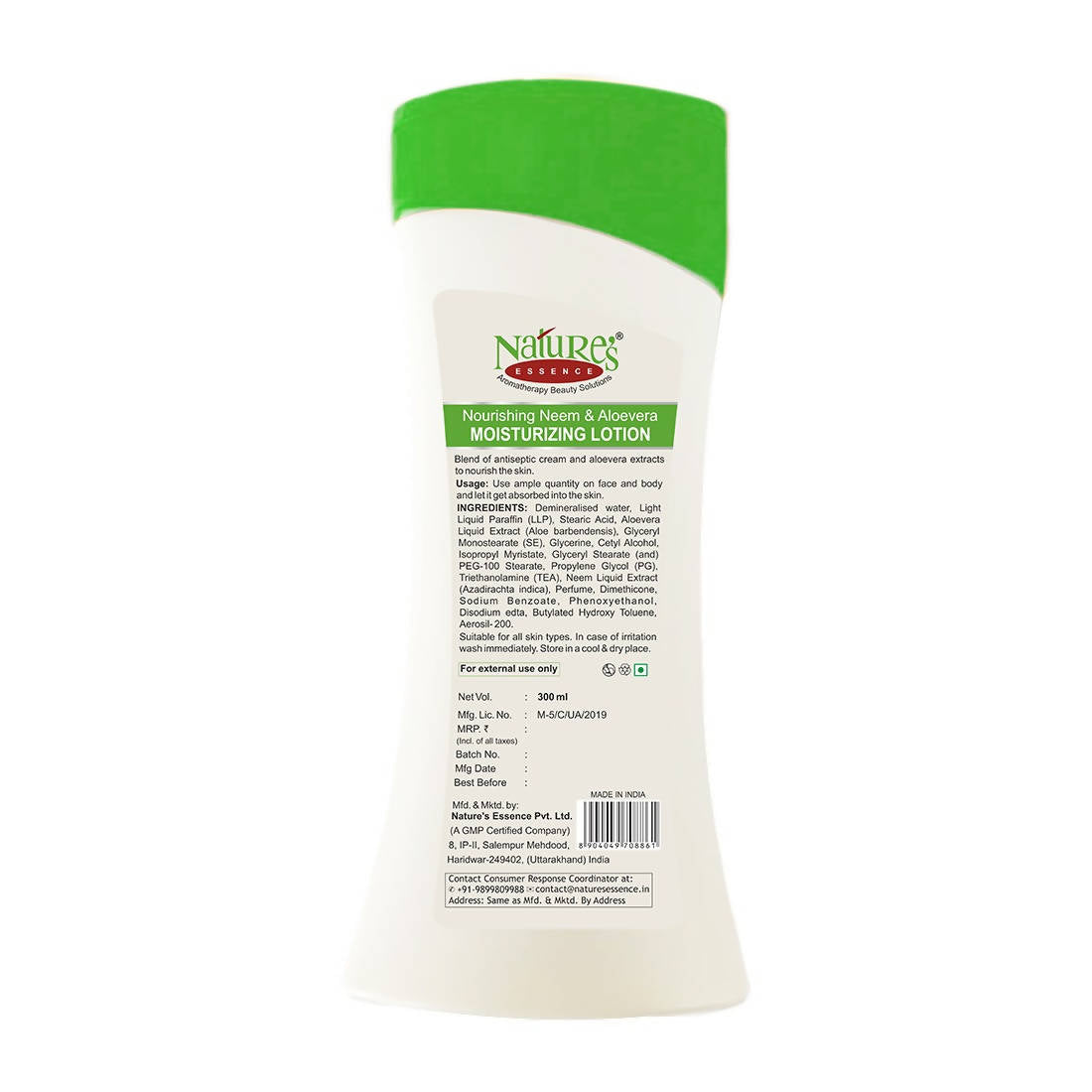 Nature's Essence Neem And Aloevera Moisturizing Lotion - PUSHMYCART