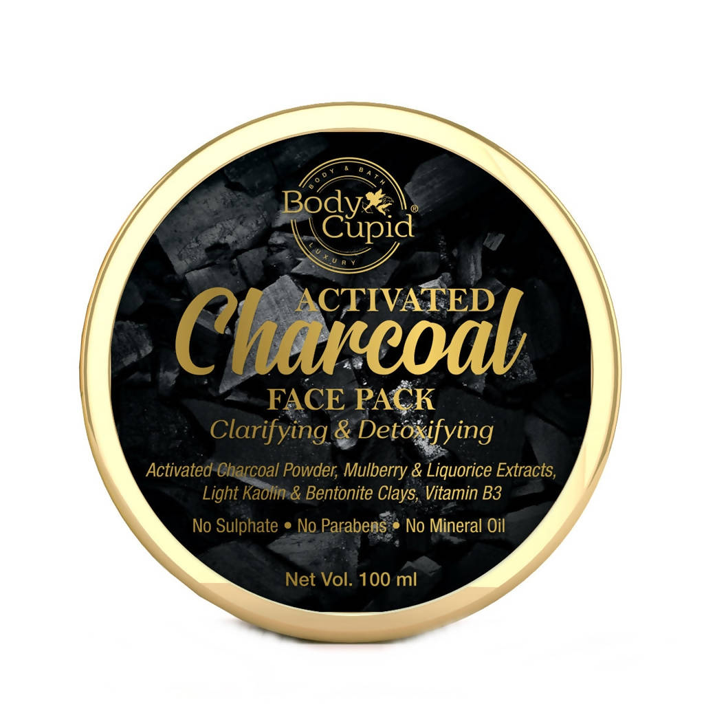 Body Cupid Activated Charcoal Face Pack