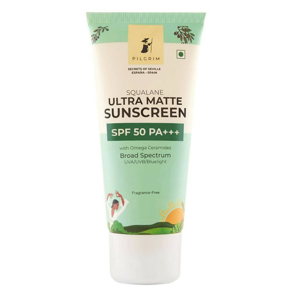 Pilgrim Squalane Ultra Matte Cream Sunscreen SPF 50 PA+++