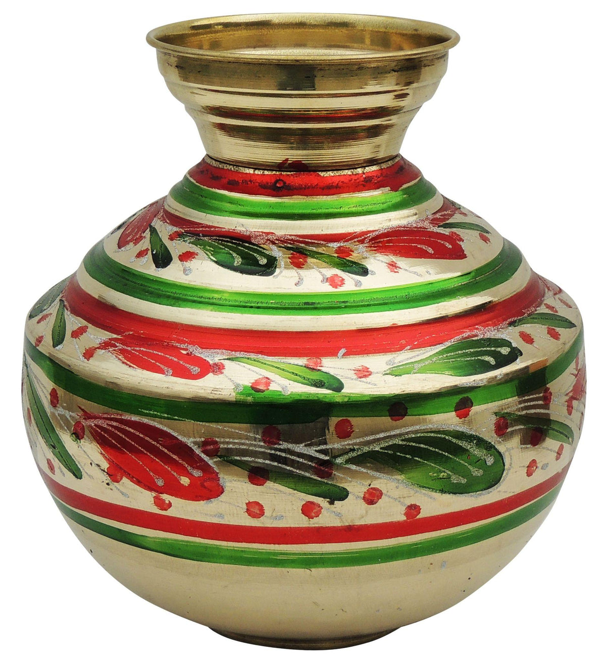 Brass Coloured Matka 1.08kg