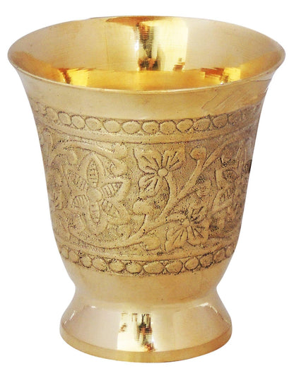 Pure Brass Glass 0.145Kg
