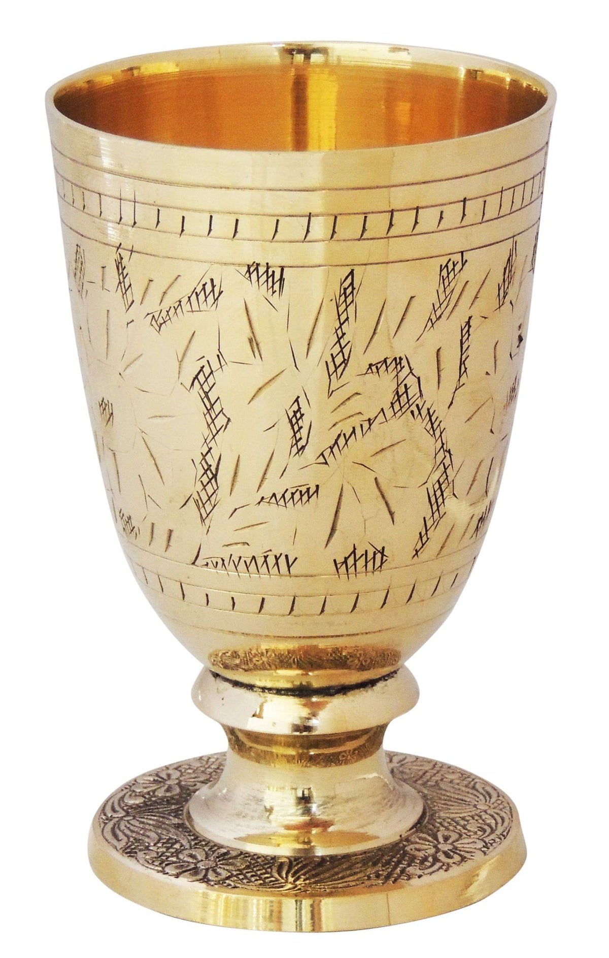 Pure Brass Glass 0.28Kg