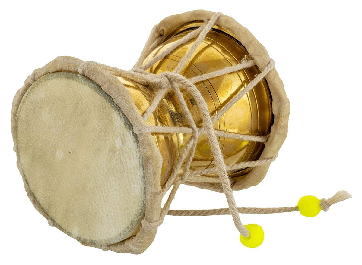 Brass Damru 0.06Kg