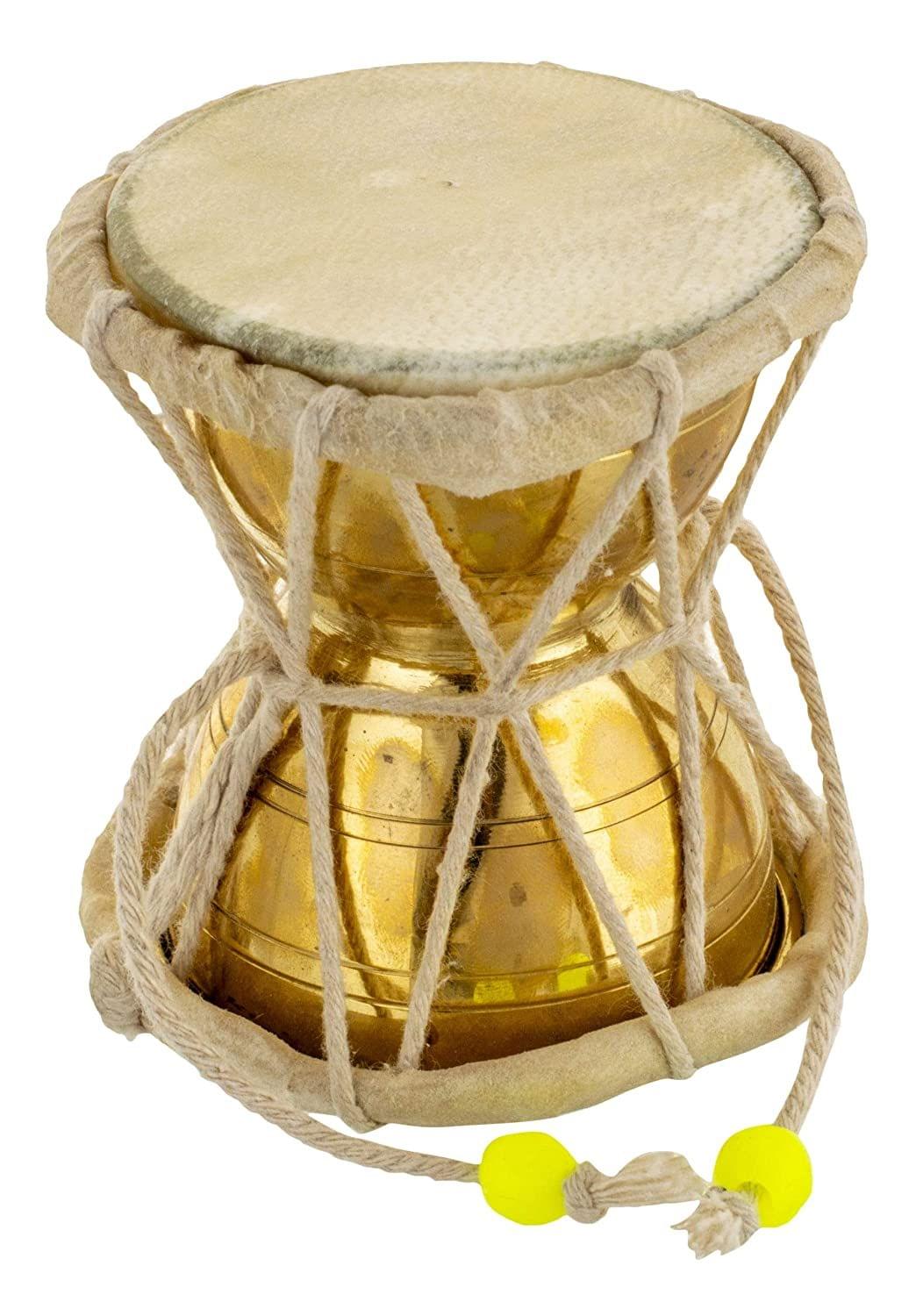 Brass Damru 0.06Kg