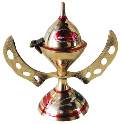 Brass Loban Dan Smoke Burner 0.04Kg